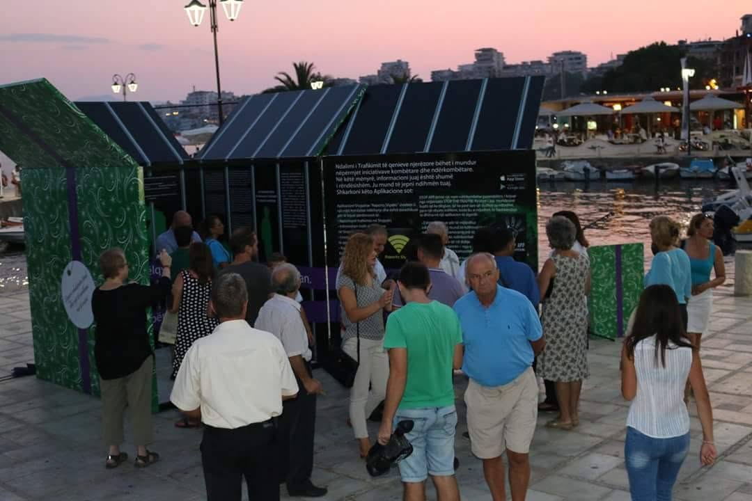 UN Gift Box Anti-Human Trafficking Campaign in Saranda