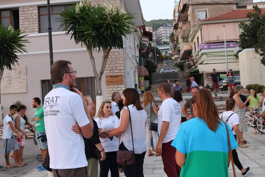UN Gift Box Anti-Human Trafficking Campaign in Saranda