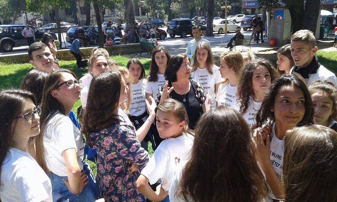 UN.Gift Box Anti-Human Trafficking Campaign in Tirana
