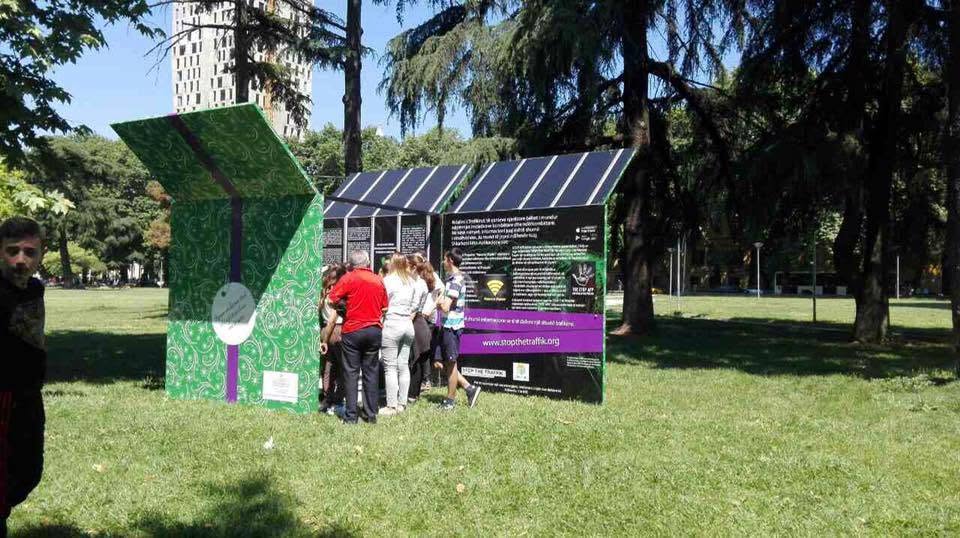 UN.Gift Box Anti-Human Trafficking Campaign in Tirana